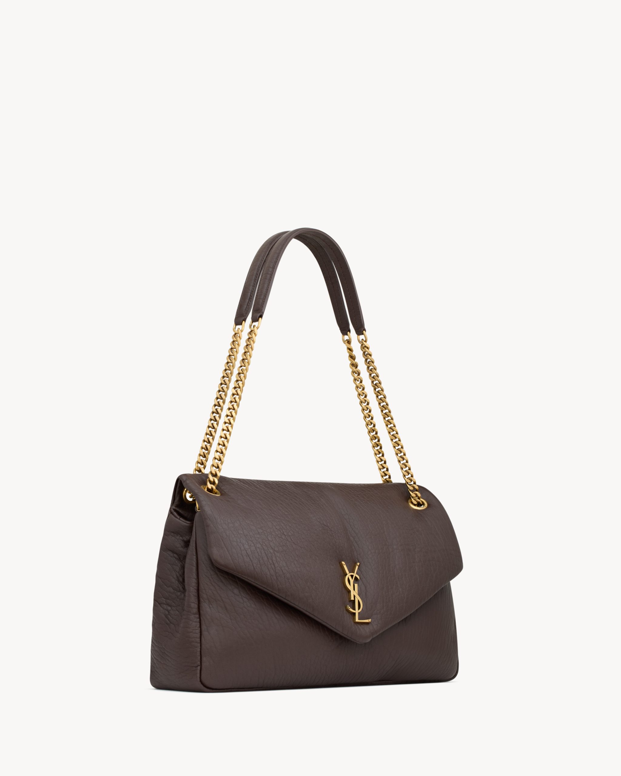 YSL Calypso large in grained lambskin - Image 2